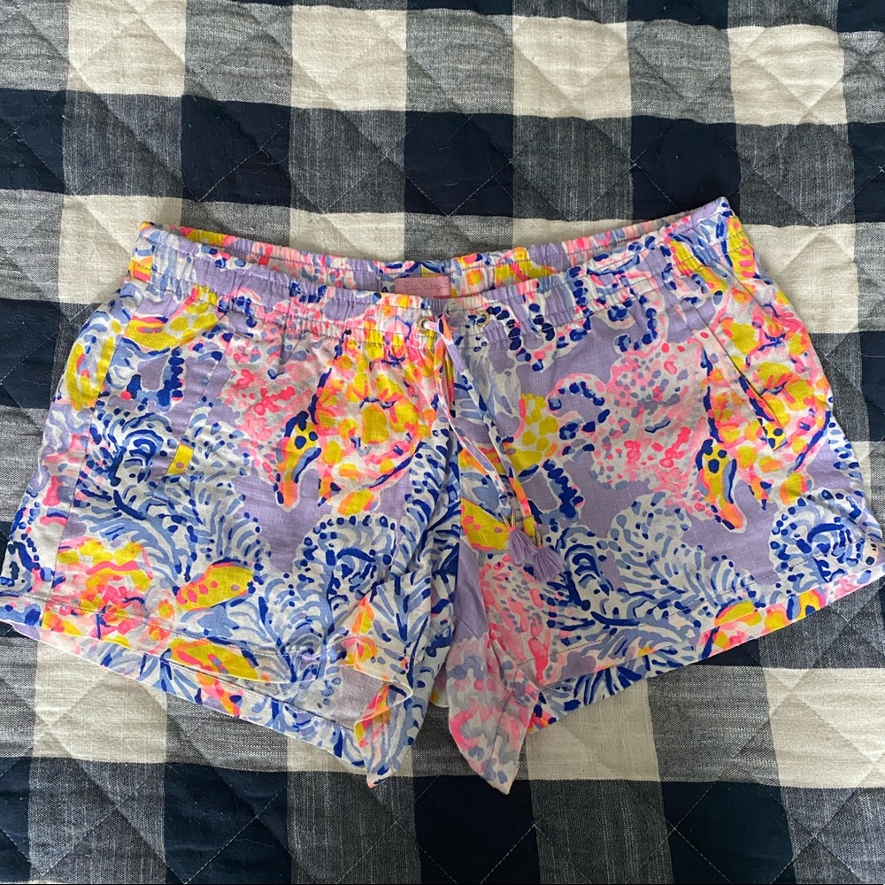 Lilly Pulitzer Linen Shorts